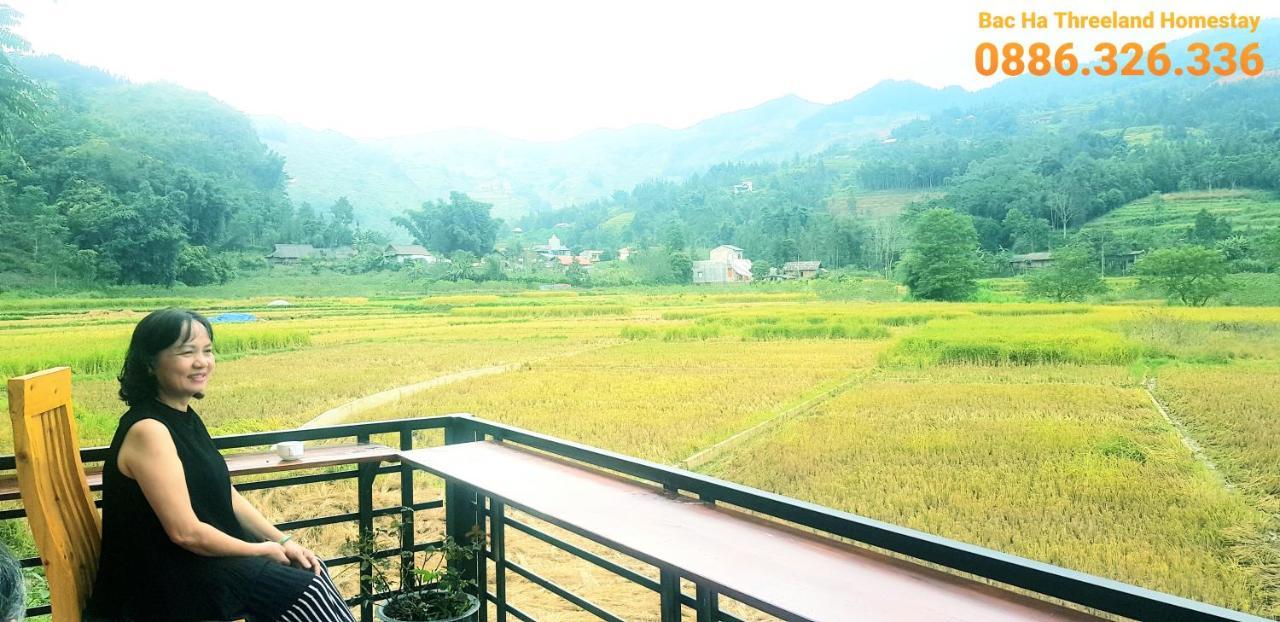 Bac Ha Threeland Homestay Eksteriør bilde