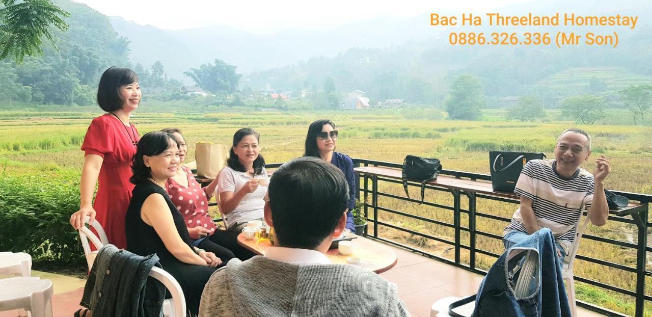 Bac Ha Threeland Homestay Eksteriør bilde