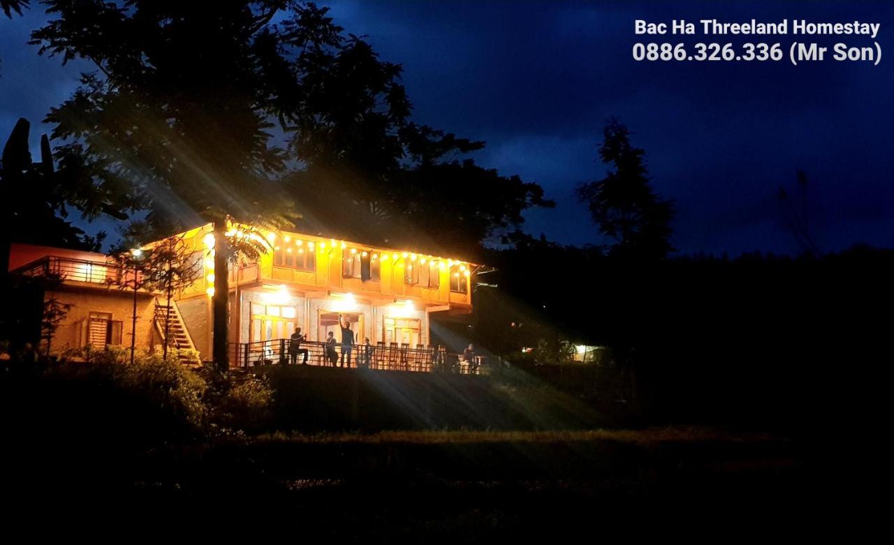 Bac Ha Threeland Homestay Eksteriør bilde