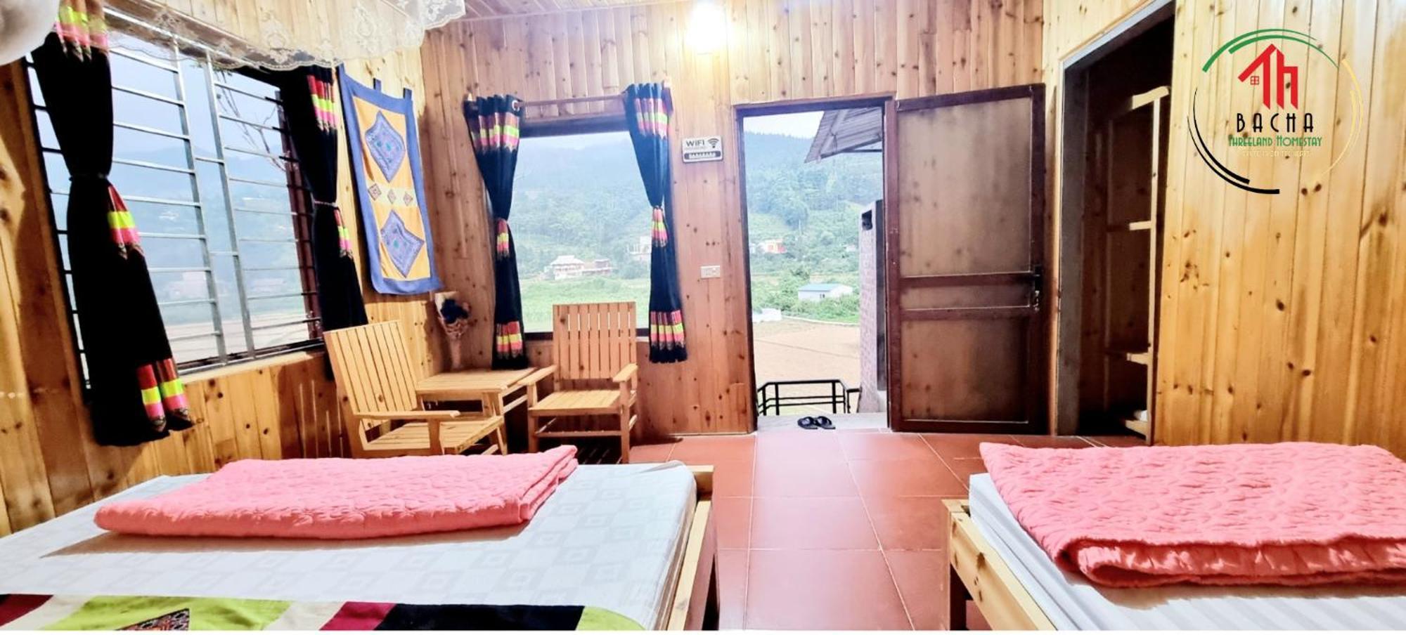 Bac Ha Threeland Homestay Eksteriør bilde